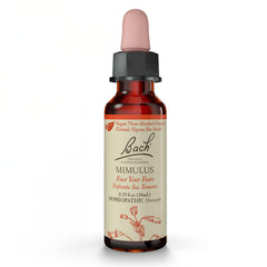 Bach Mimulus non-alcohol formula 10mL dropper bottle