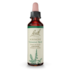 Front view of Bach Agrimony 20mL bottle