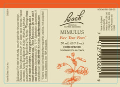 Vegan, natural ingredient label and packaging for Bach Flower Remedies 2-Pack