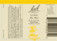 Gentian and Gorse Bach flower remedies from Be Optimistic 2-Pack in 20mL bottles