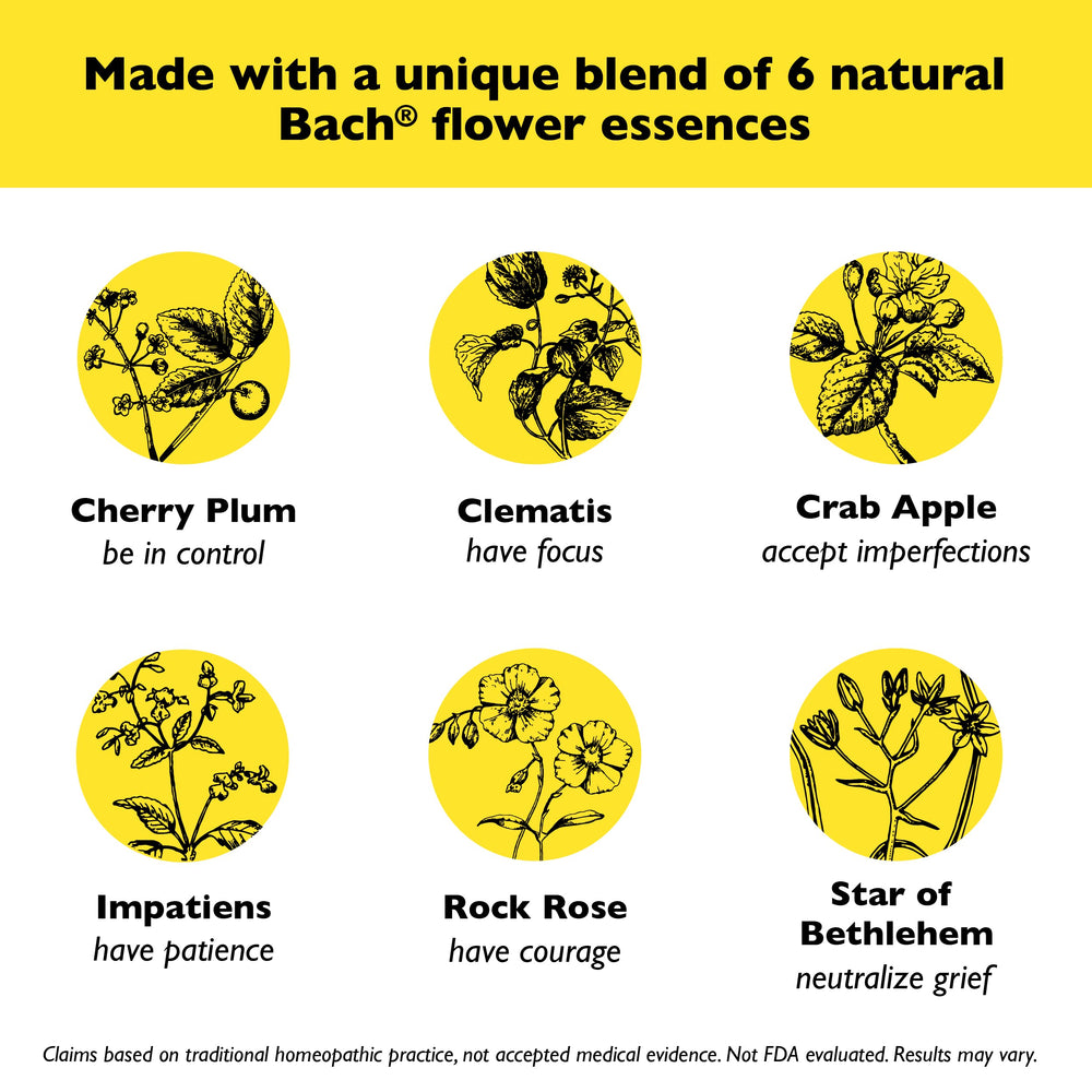 Fragrance-free label on Bach Rescue Cream packaging