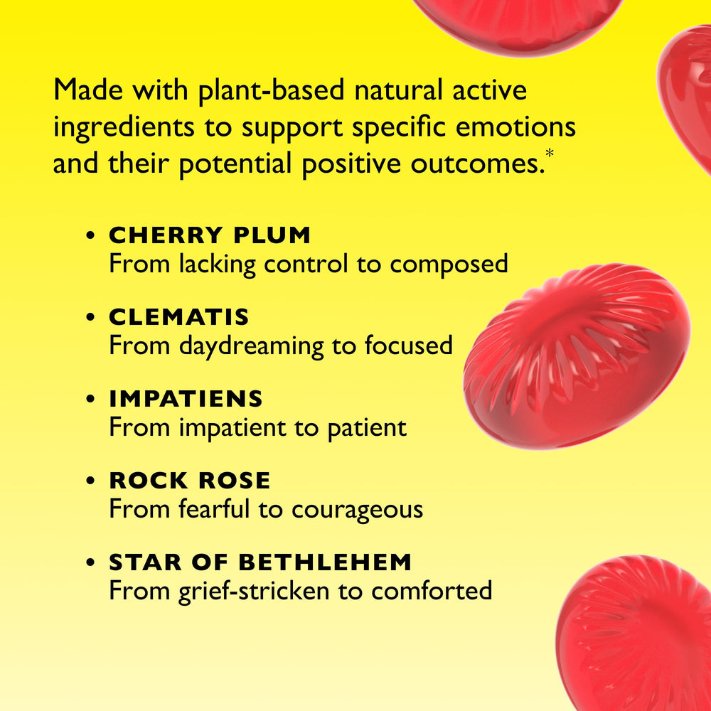 Tin label for Bach RESCUE PASTILLES Watermelon
