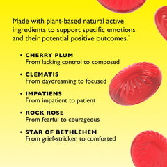 Tin label for Bach RESCUE PASTILLES Watermelon