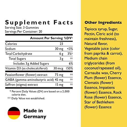Label showing gluten-free, dairy-free, nut-free claims