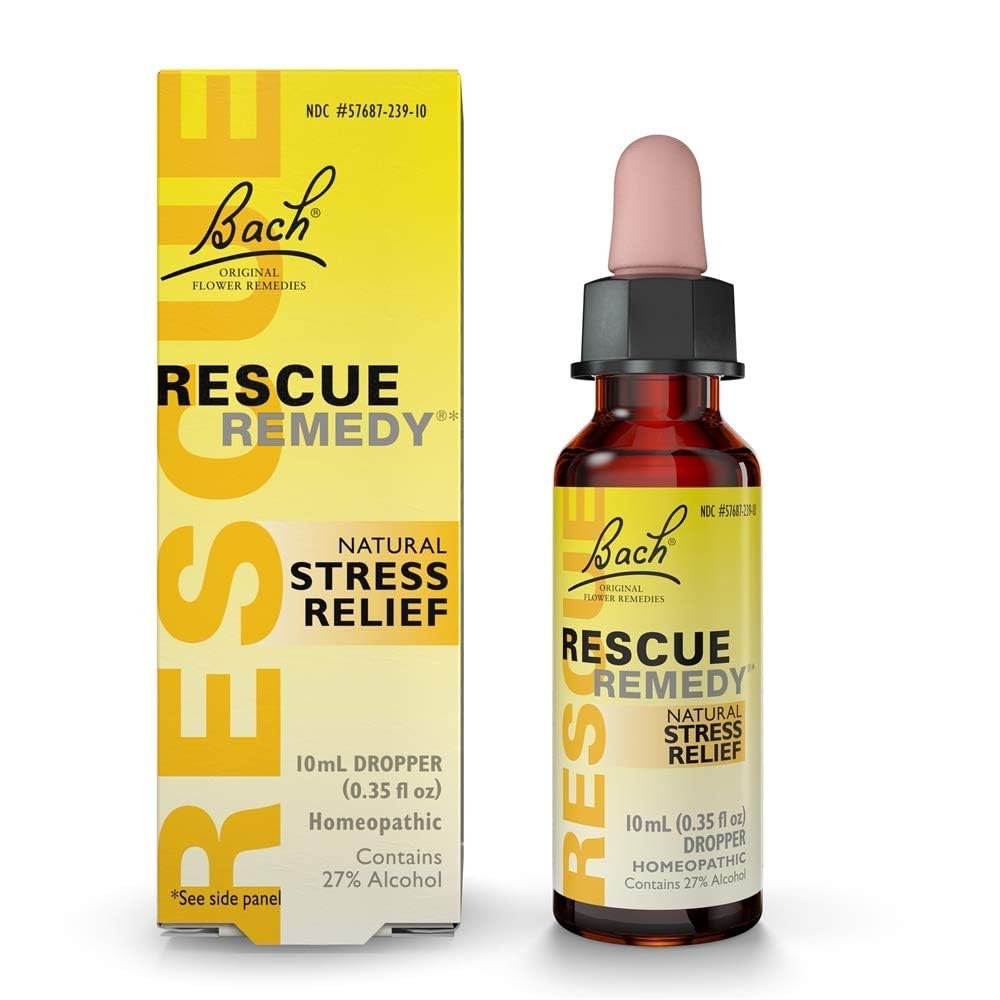 Front view of Bach Rescue Remedy 1x10 ml bottle