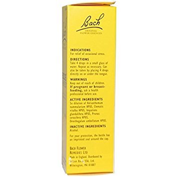 Two Bach Rescue Remedy 2 Pack dropper bottles on a clean surface