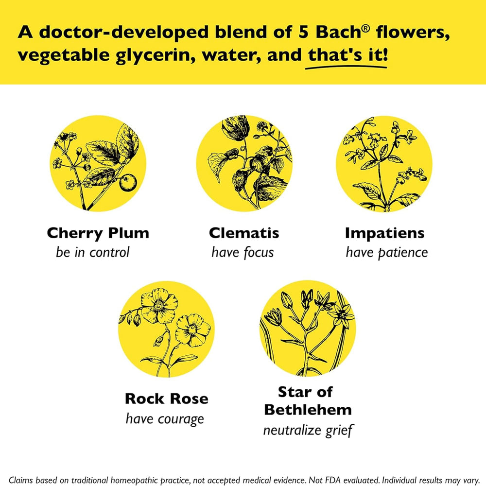 Box packaging for Bach Rescue Remedy Dropper 20mL two-pack