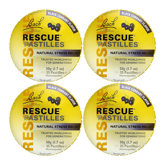 Bach Rescue Remedy Pastilles Black Currant 50g package