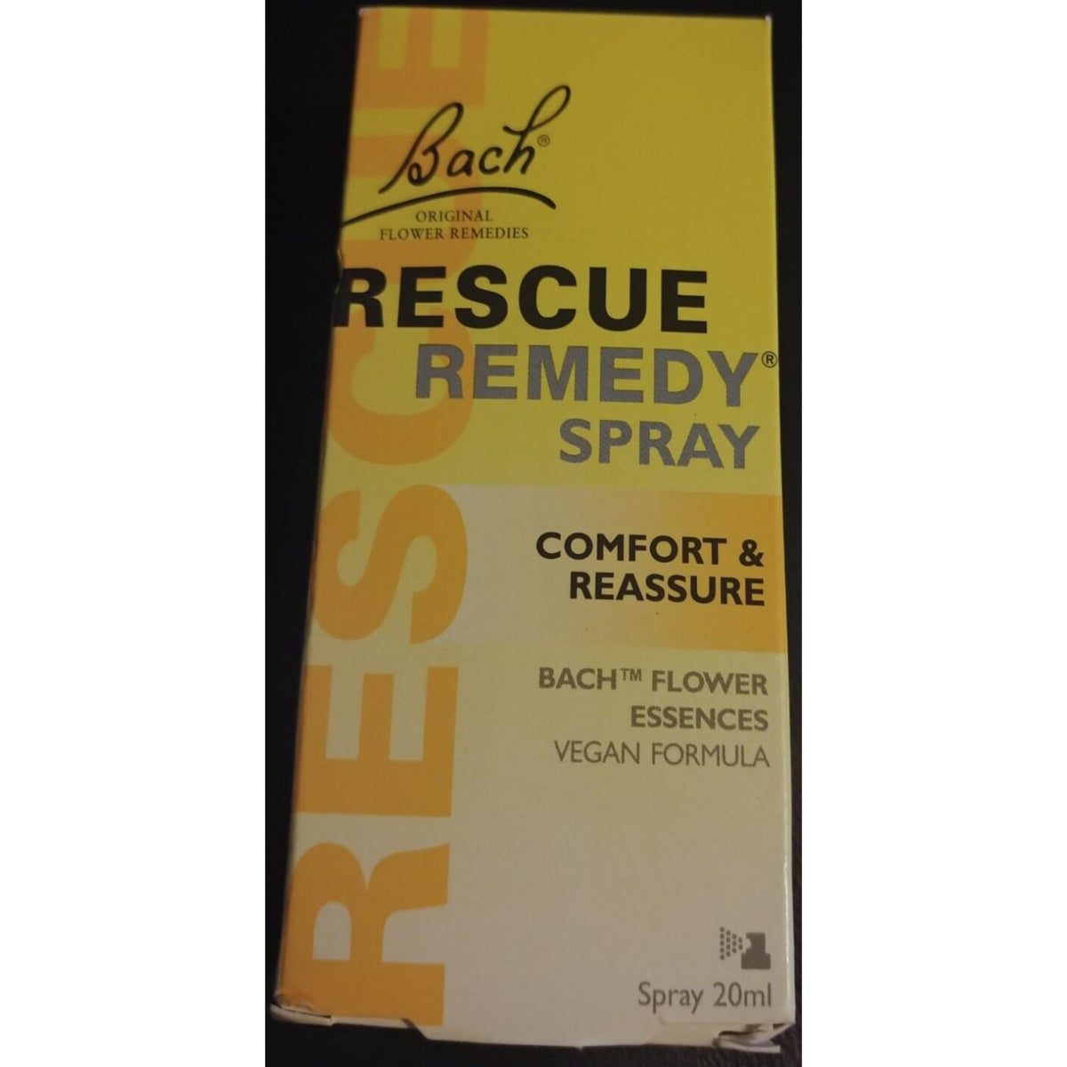 Bach Rescue Remedy Rescue Spray 20 ml bottle with pump