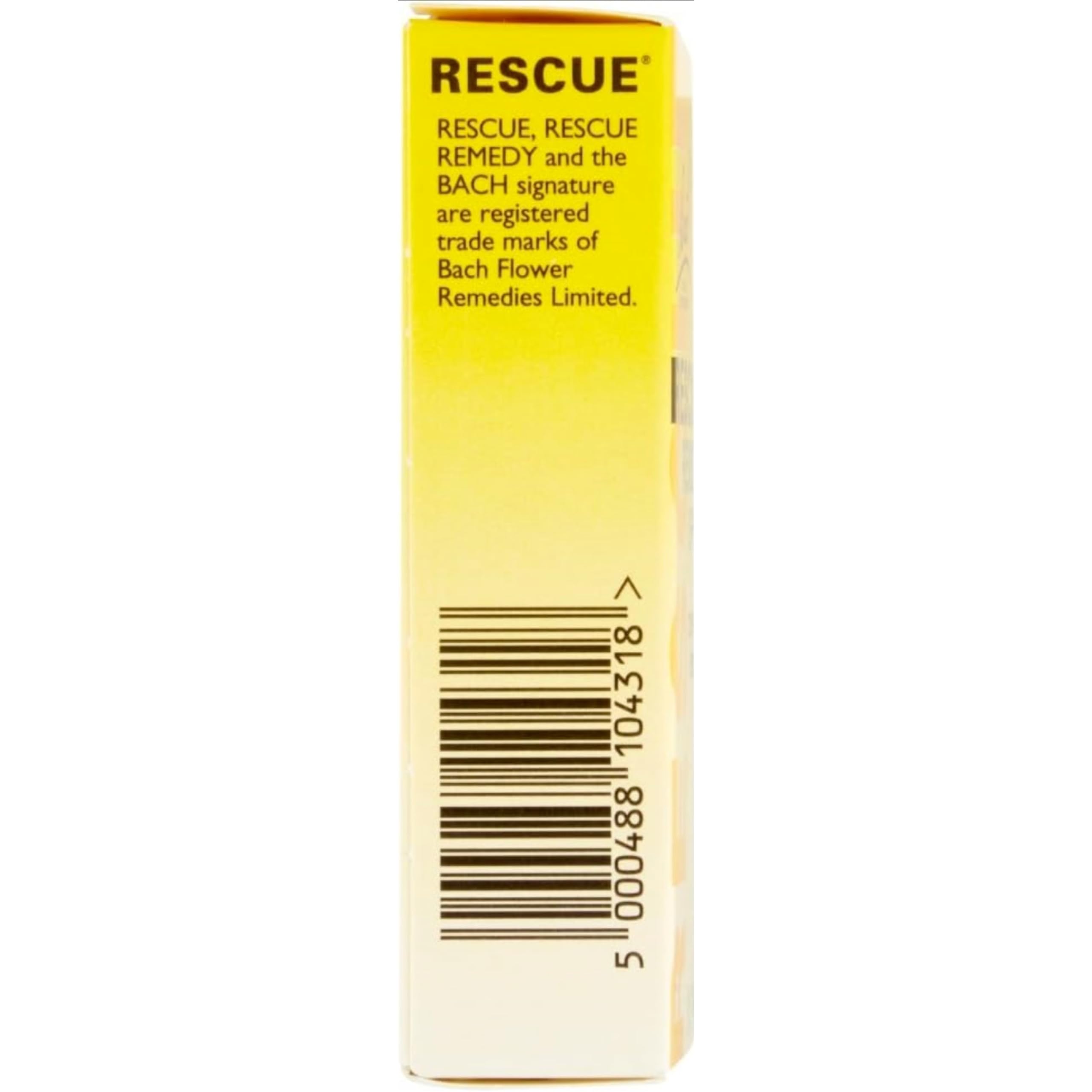 Two sprays applied to the tongue from Rescue Remedy Spray
