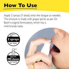 Packaging variation for Bach RESCUE REMEDY Spray 20mL