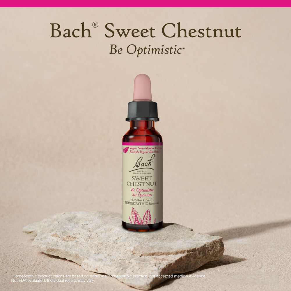 Lifestyle image showing emotional balance and optimism with Sweet Chestnut