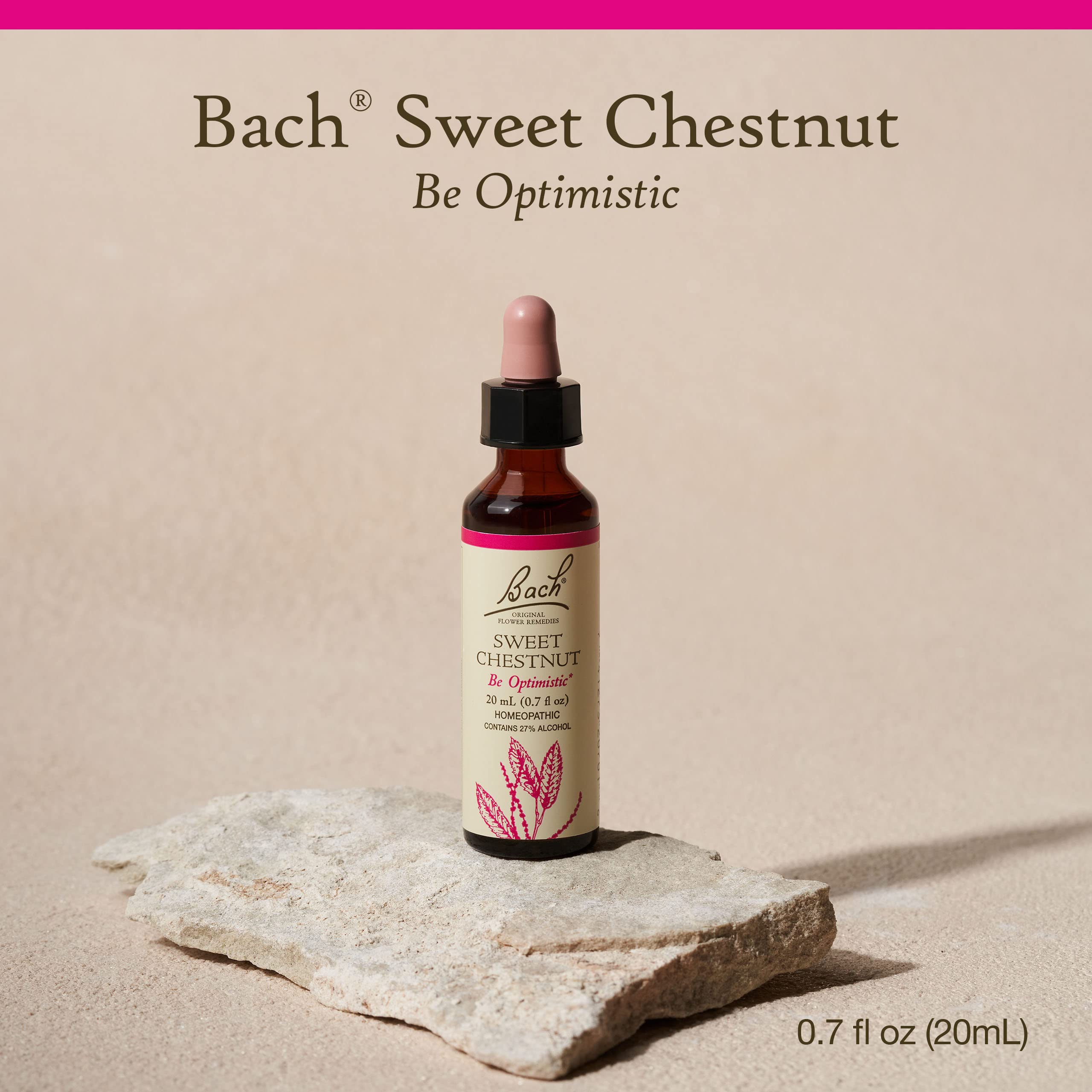 Label for Bach Sweet Chestnut Flower Remedy