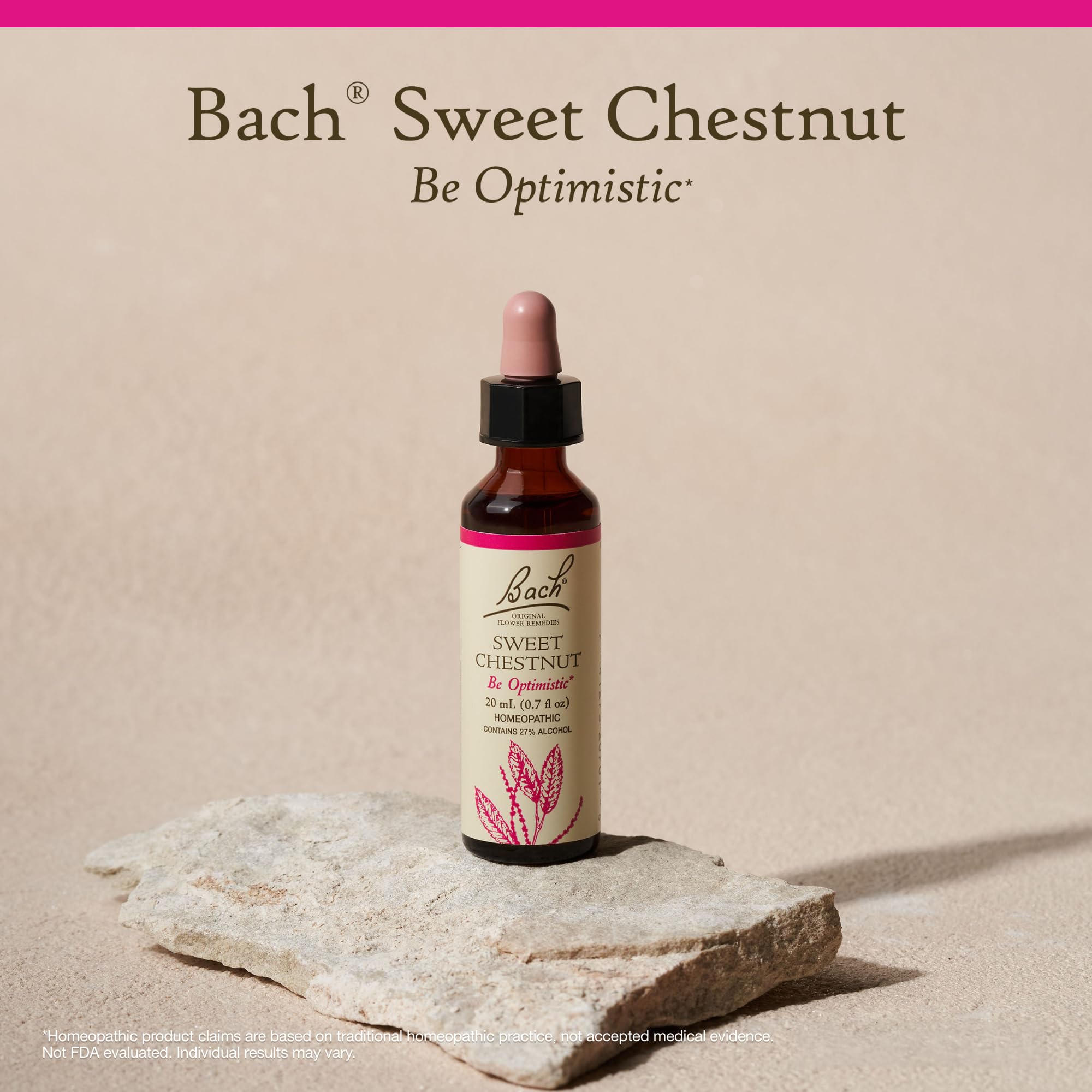 20 mL dropper bottle of Sweet Chestnut