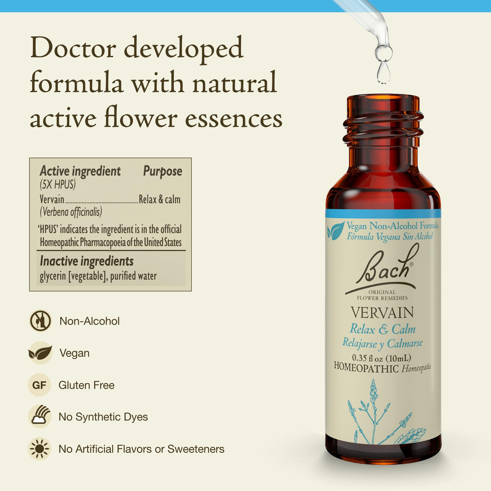 Vervain product label