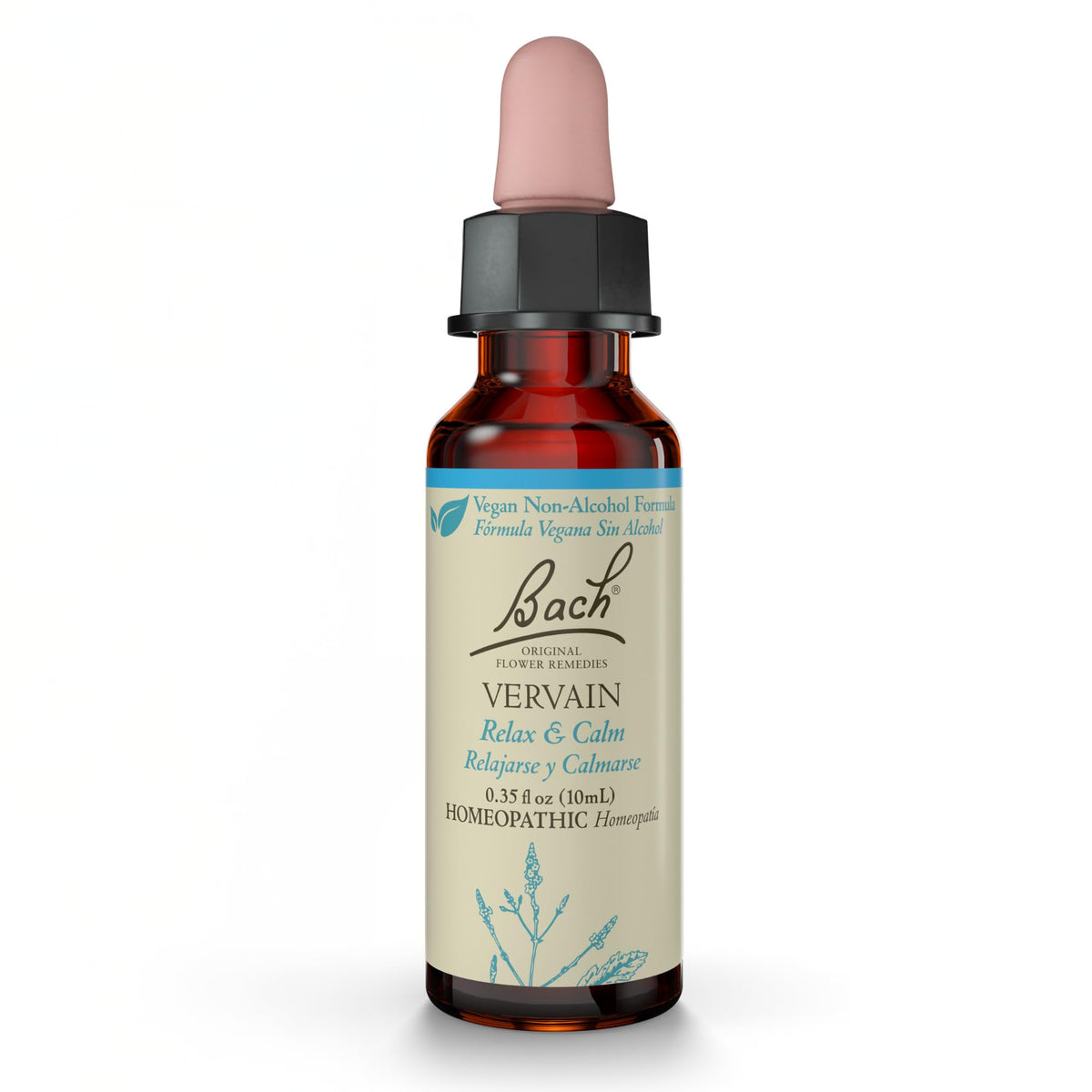 Bach Vervain non-alcohol 10mL bottle