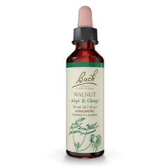 Bottle of Bach Walnut Remedy with walnut flower essence