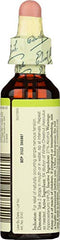 Close-up view of Bach Original Flower Remedies White Chestnut label