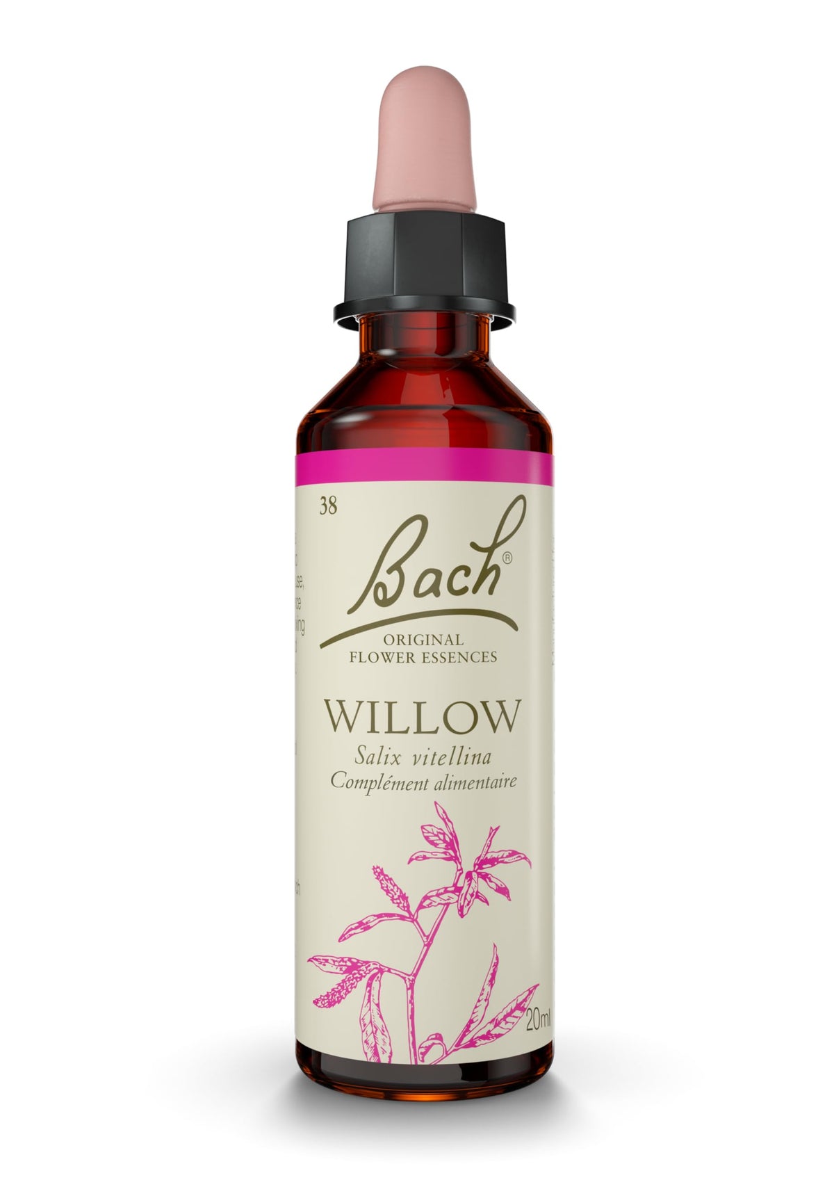 Bach Willow Forgive & Forget 20ml dropper bottle