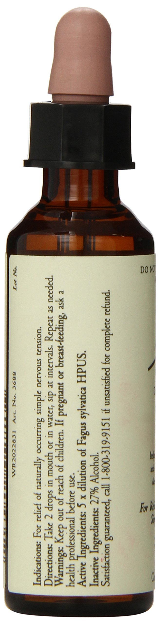 Beech dropper and bottle for emotional balance