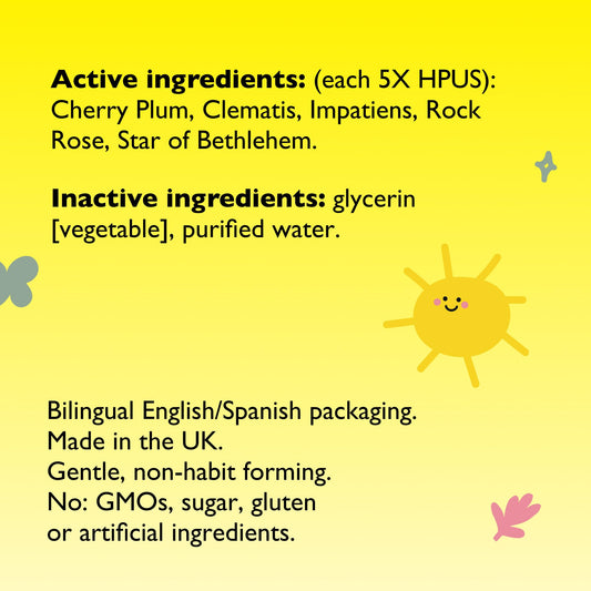 Back packaging showing bilingual English/Spanish text