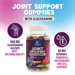 Back, knee, and hand joint health gummies