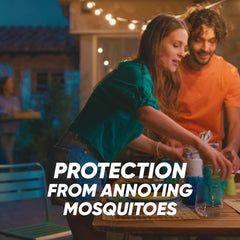 Backpack-ready OFF! Botanicals spray for on-the-go bug protection.