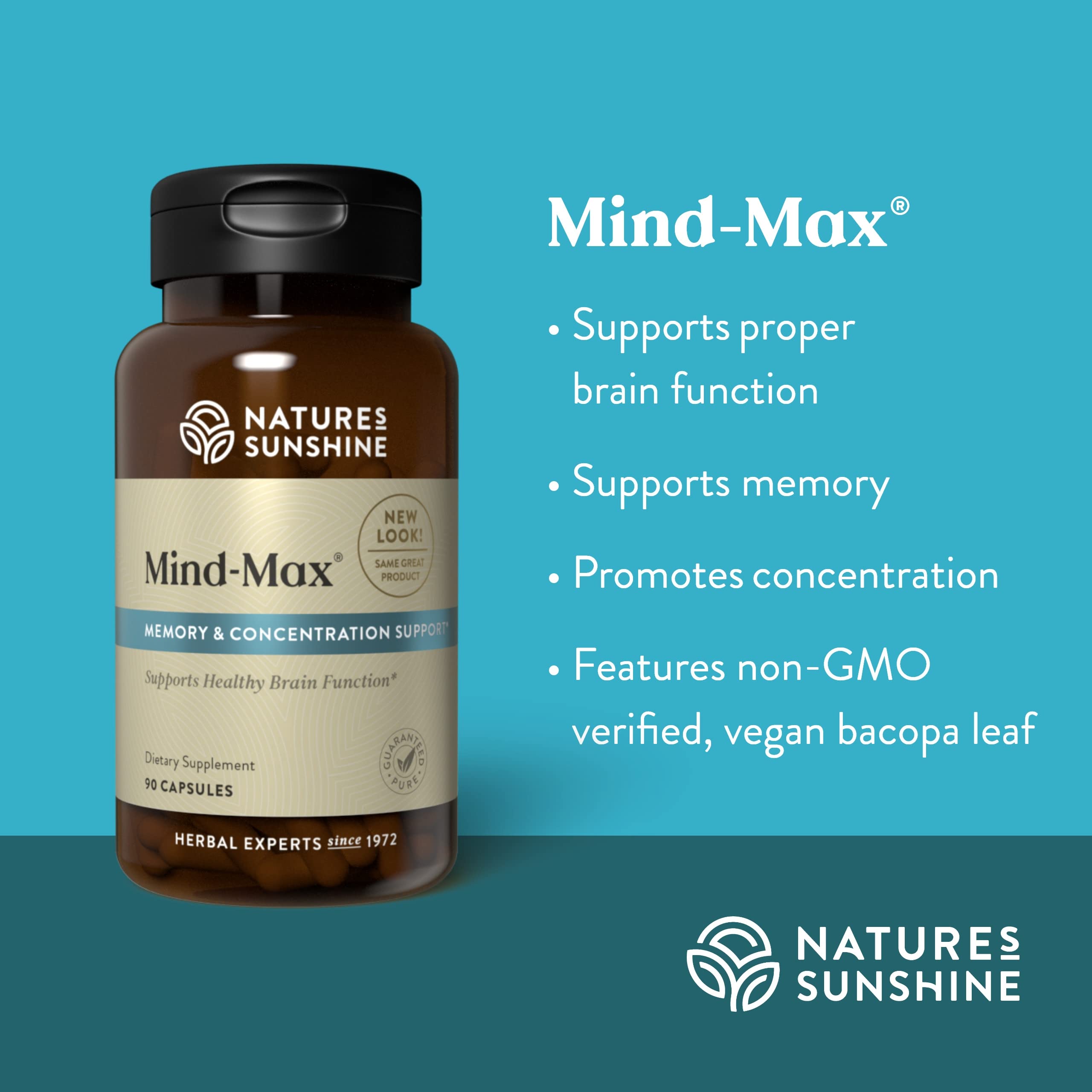 Bacopa leaf extract ingredient in Mind-Max