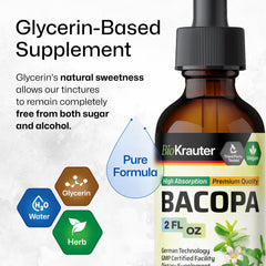 Alcohol-free Bacopa Monnieri drops