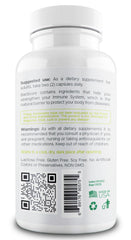 Bacticure Probiotic bottle with capsules ready for daily use
