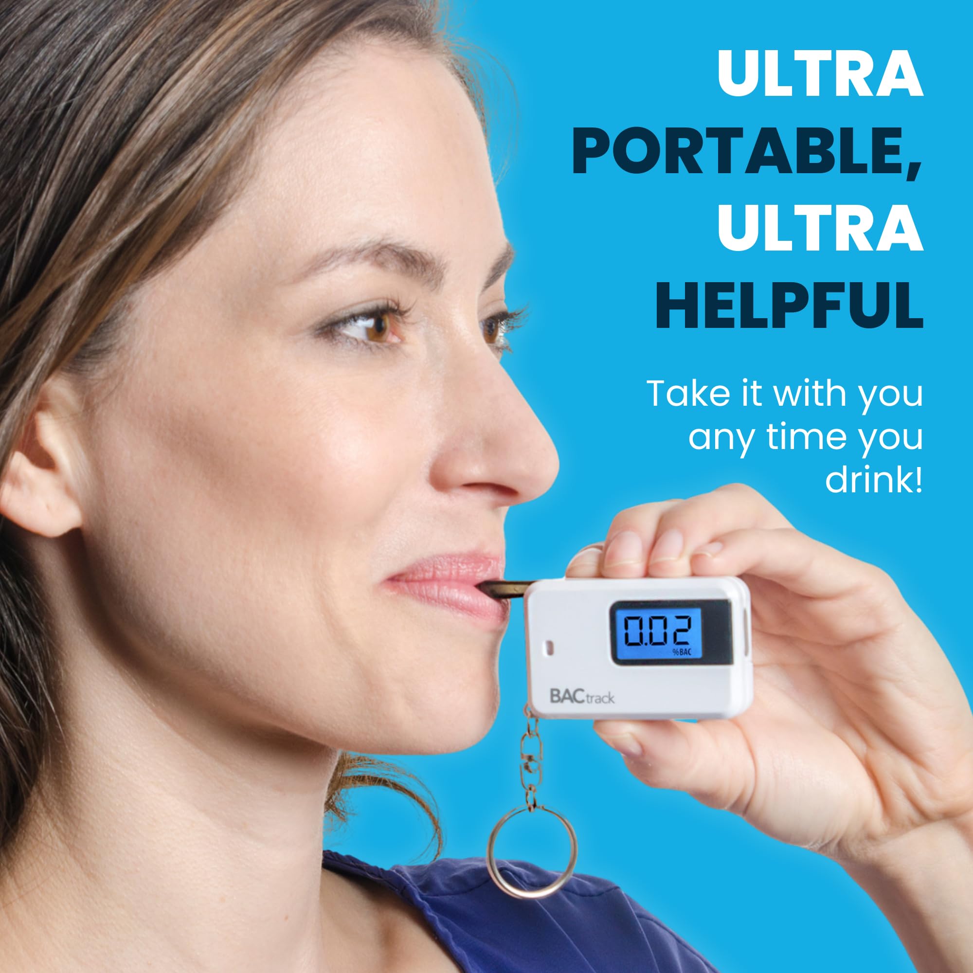 Internal MicroCheck sensor of BACtrack Go Breathalyzer White
