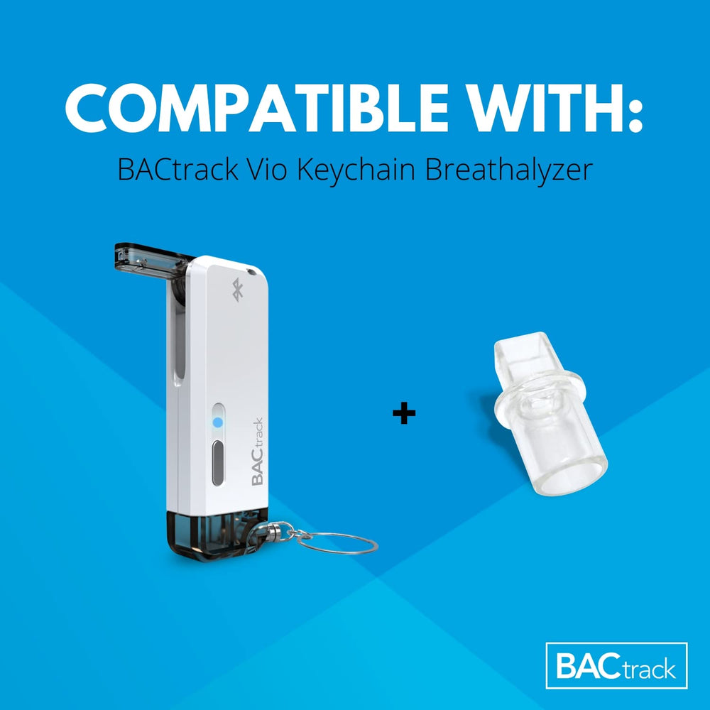 Washable and reusable BACtrack mouthpieces