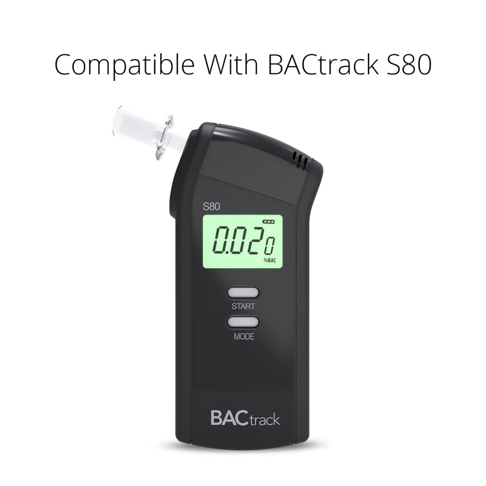 FDA-compliant food-grade plastic BACtrack mouthpieces