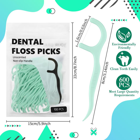 200 floss sticks bulk packaging for home or office