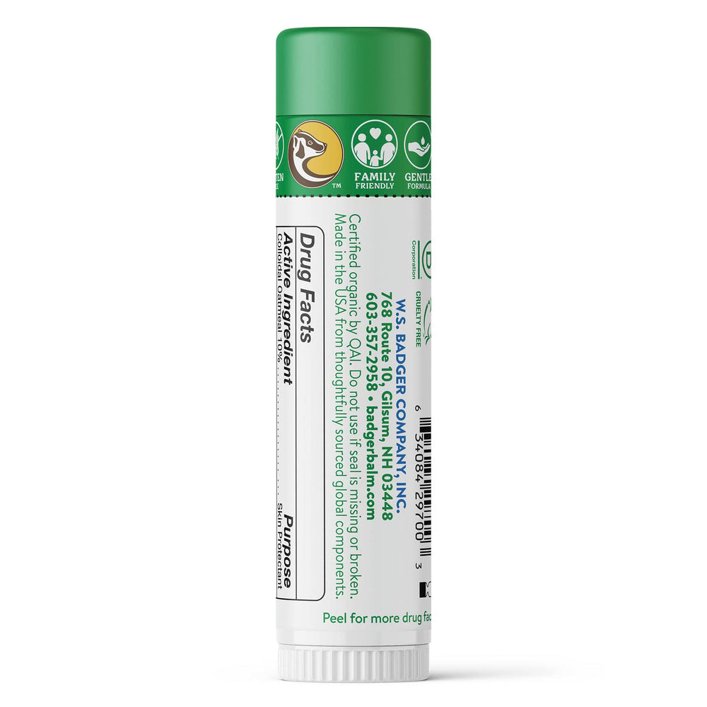 Badger Bug Bite Itch Relief Stick packaging highlights travel-friendly, easy-to-use care.