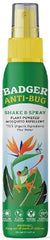 Badger Bug Spray outdoor scene shows family use while hiking