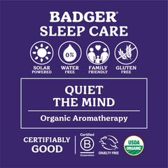 Badger Sleep Balm travel tin enables on-the-go bedtime ritual