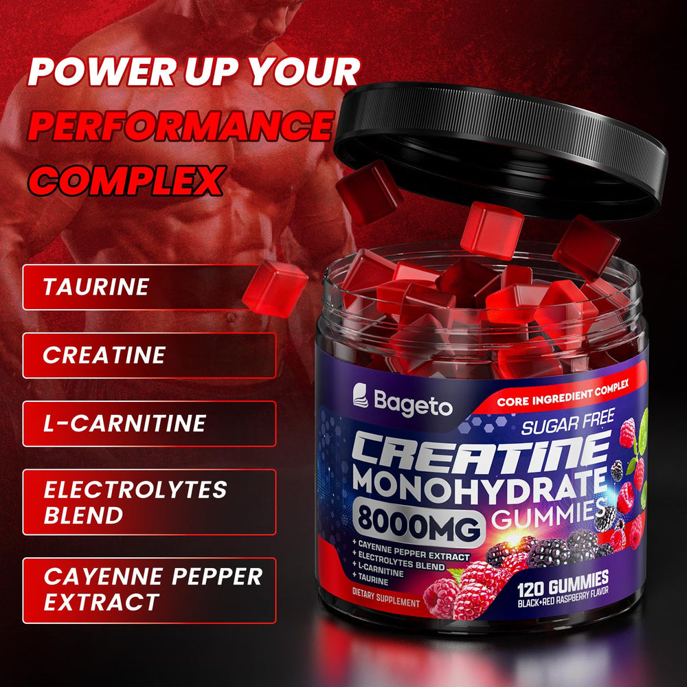 L-Carnitine and other ingredients in Bageto gummies