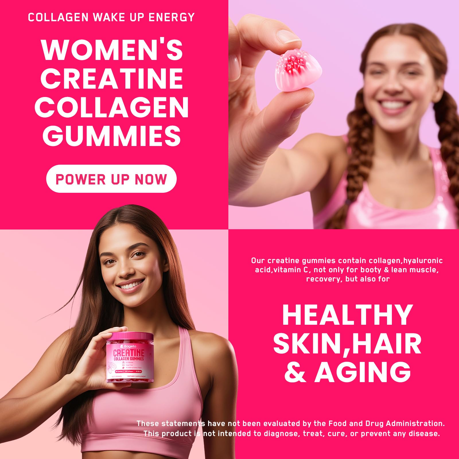 Travel-ready bottle showing 40 servings