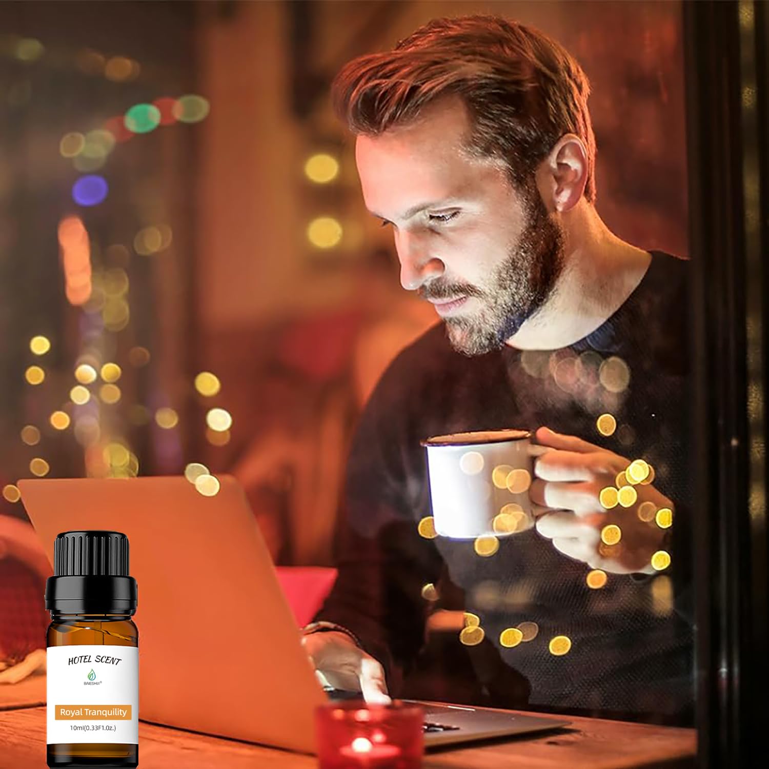 BAIESHIJI diffuser oil designed for cold-air diffusers for easy room scenting.