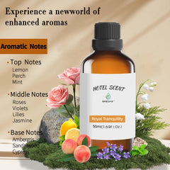 BAIESHIJI Roy Tranquility diffuser in room creates spa-like luxury.