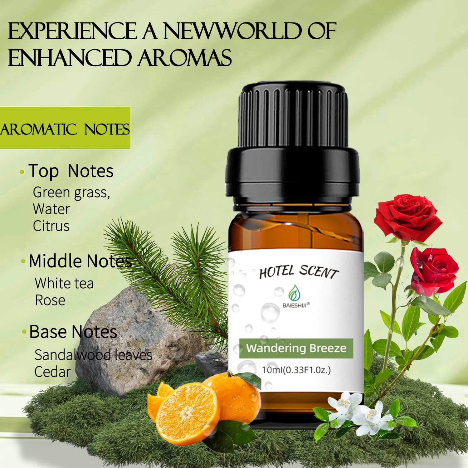 BAIESHIJI Wandering Breeze water-clarity note elevates space with clarity