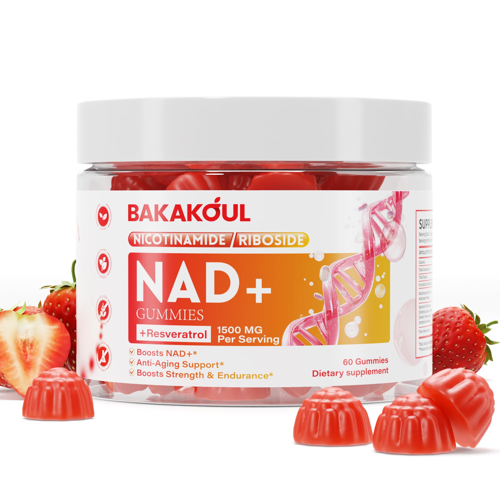 Hero image of BAKAKOUL NAD Gummies bottle