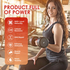 Packshot of BAKAKOUL NAD Gummies bottle