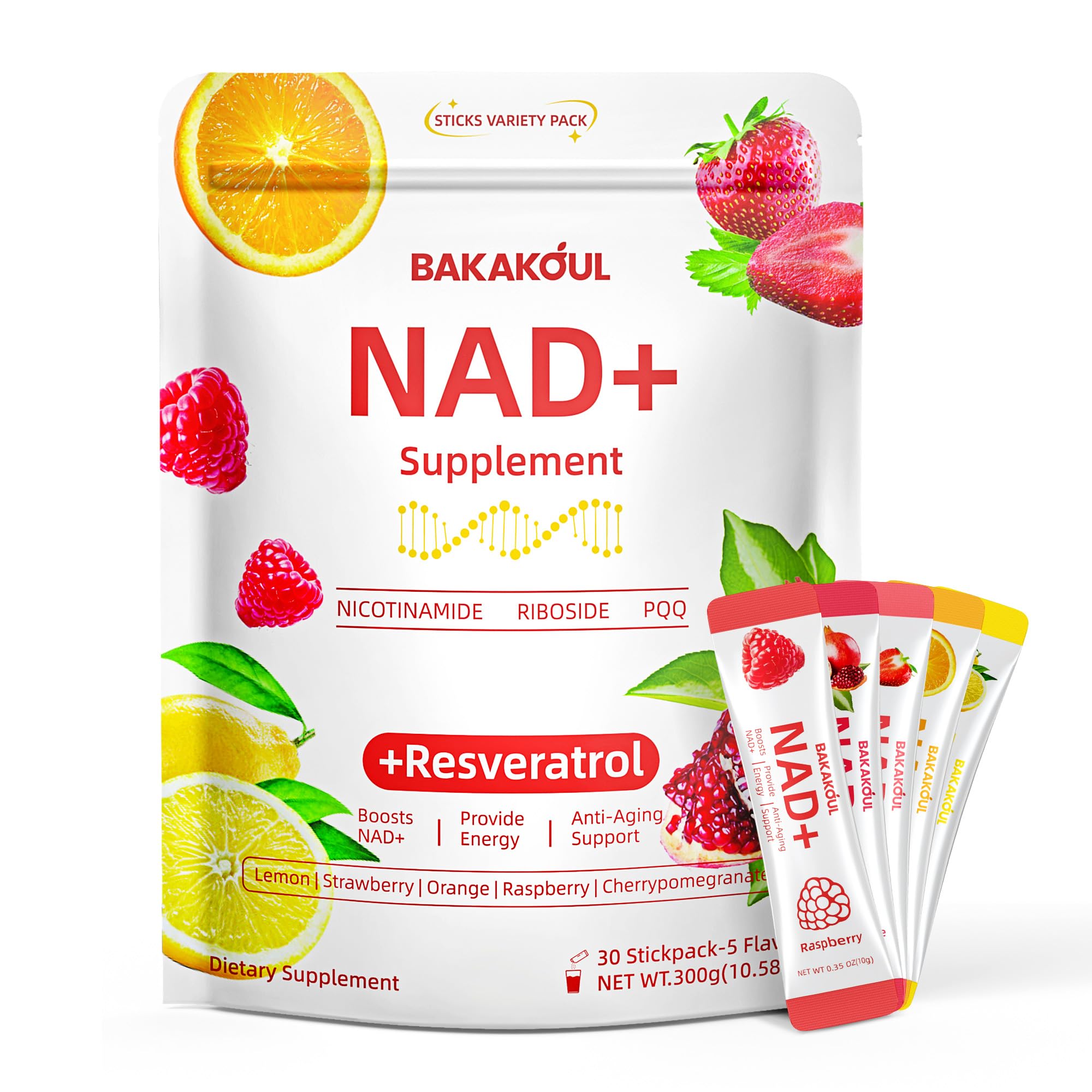 BAKAKOUL NAD lemon flavor sachet