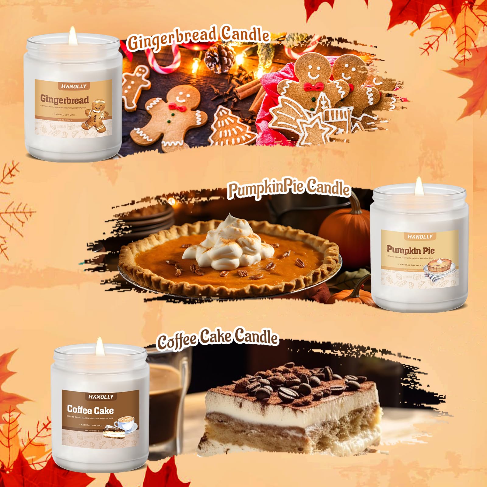 Chocolate Chip Cookie scented soy candle