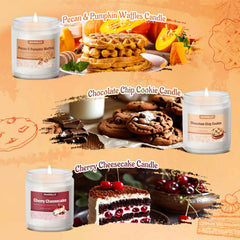 Gingerbread scented soy wax candle