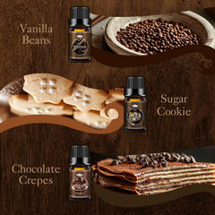 Cinnamon rolls fragrance oil 10ml for diffusers and candle making.