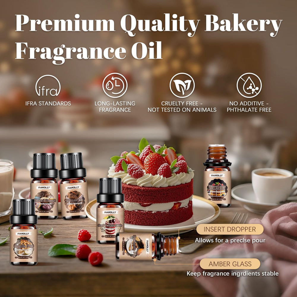 Glazed Donut fragrance oil in a dark amber bottle