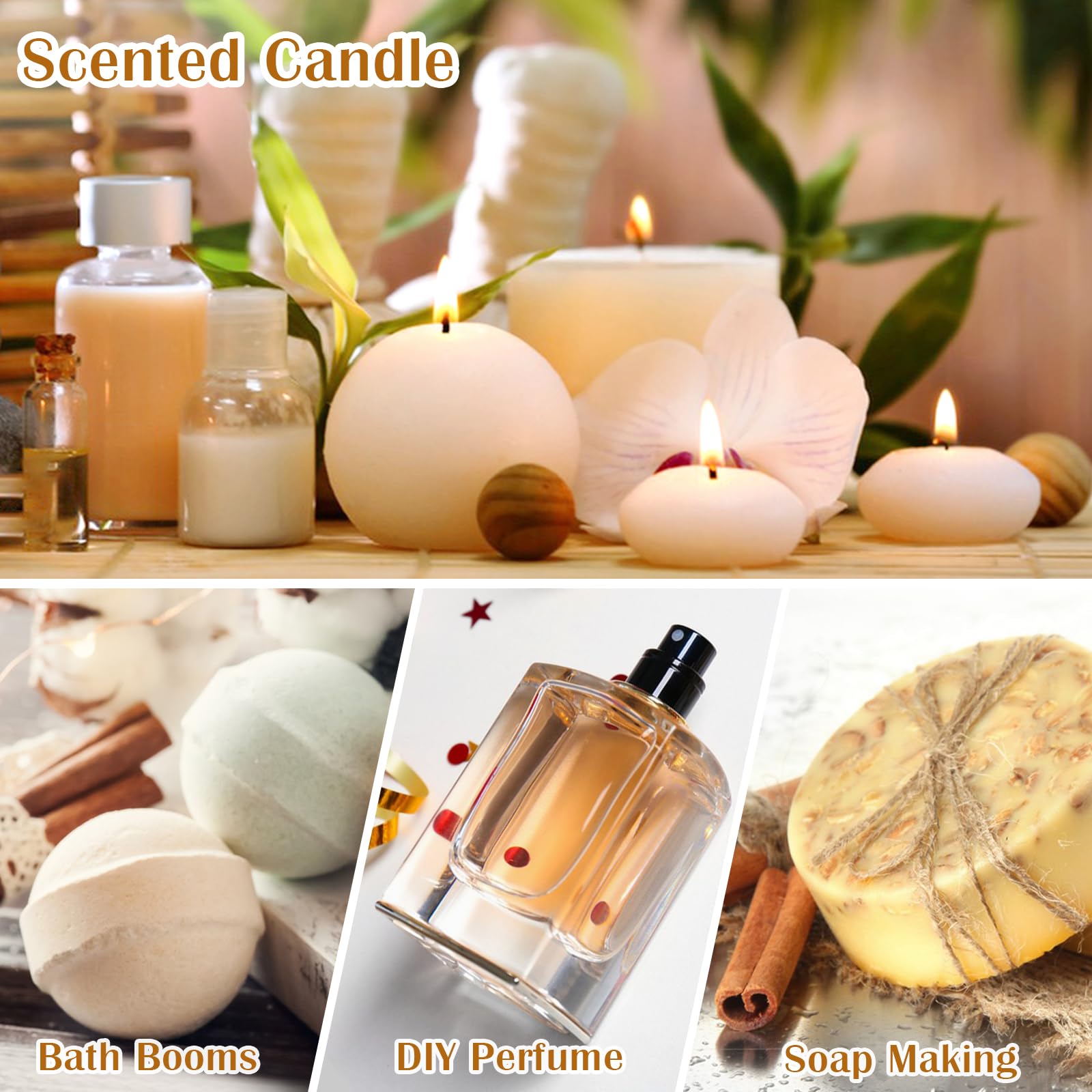 Elegant gift packaging for Bakery Essential Oils Set